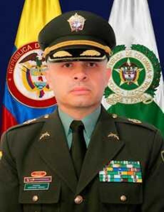 Coronel Gustavo Andr&eacute;s Henao Saenz