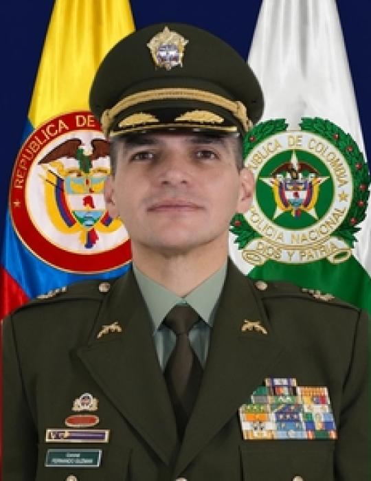 Coronel Fernando Guzm&aacute;n Ramos, Director de Bienestar Social y Familia