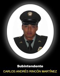 Subintendente CARLOS ANDRES RINCON MARTINEZ