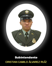 Subintendente CRISTIAN CAMILO ALVAREZ RUIZ