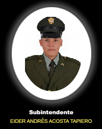 Subintendente EIDER ANDRÉS ACOSTA TAPIERO