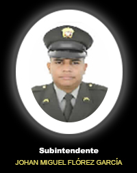 Subintendente JOHAN MIGUEL FLOREZ GARCIA