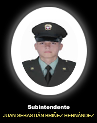 Subintendente JUAN SEBASTIAN BRIÑEZ HERNANDEZ