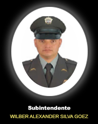 Subintendente WILBER ALEXANDER SILVA GOEZ