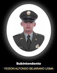 Subintendente YEISON ALFONSO BEJARANO USMA