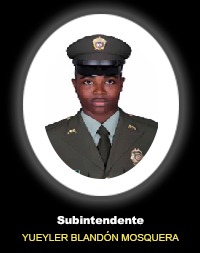 Subintendente YUEYLER BLANDÓN MOSQUERA